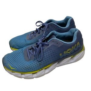 Hoka One One Elevon Men’s Niagara Blue Vintage Indigo Running Athletic Shoes 10